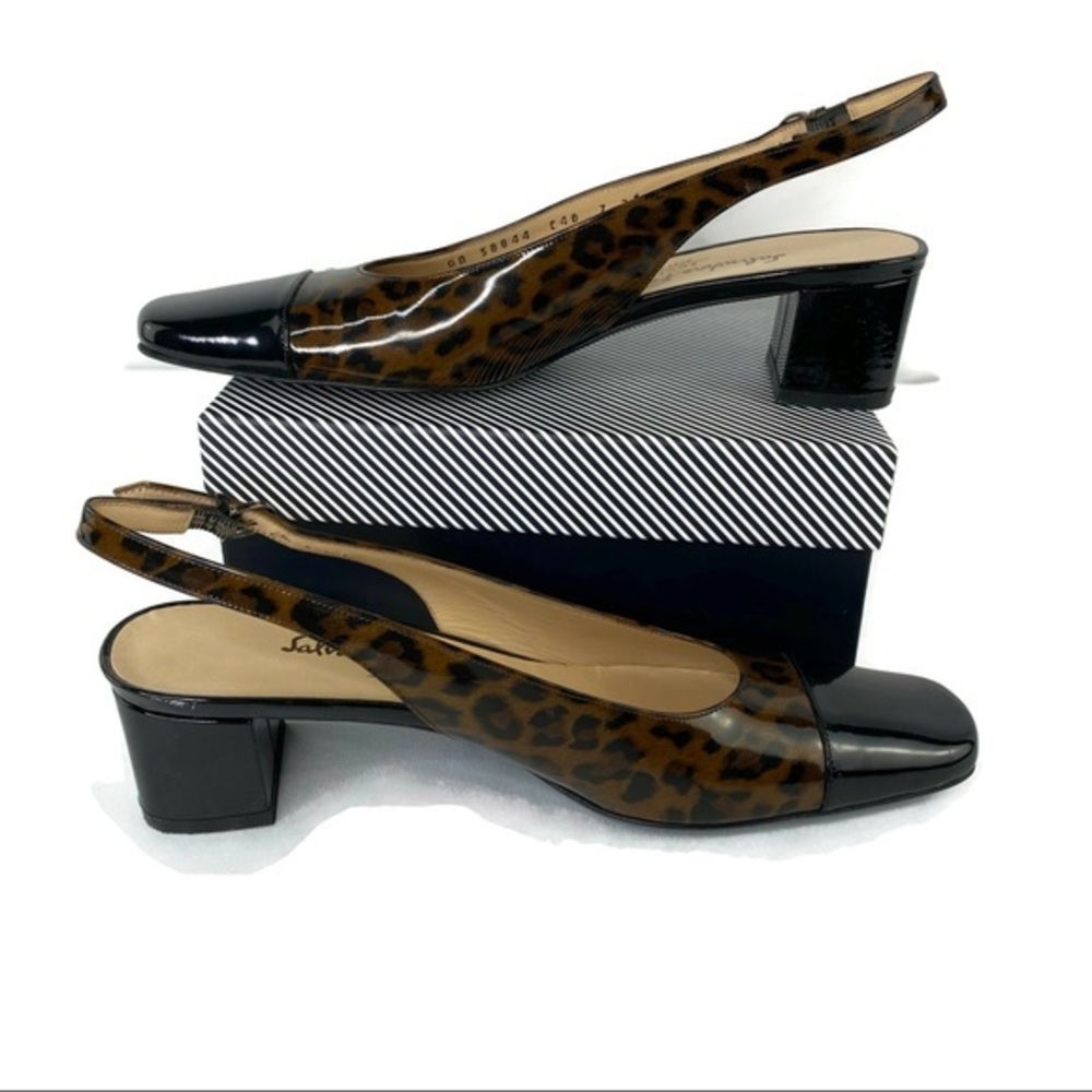 Salvatore Ferragamo Tortoise Shell Sli… - Picture 4 of 10